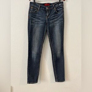Zanadi Distressed‎ Cut Jeans, Sz 15 Cowgirl, costal